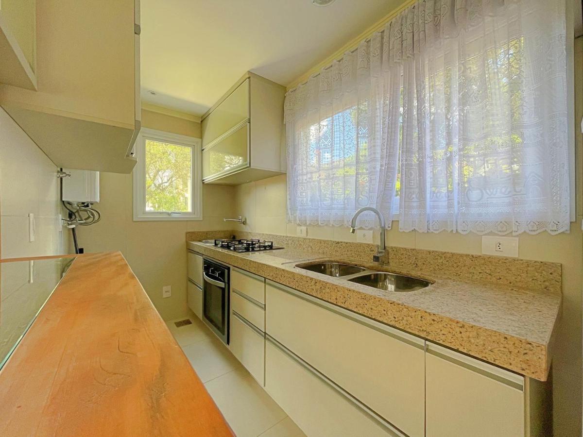No Coracao De Gramado, A 350M Da Rua Coberta! Apartment Bagian luar foto
